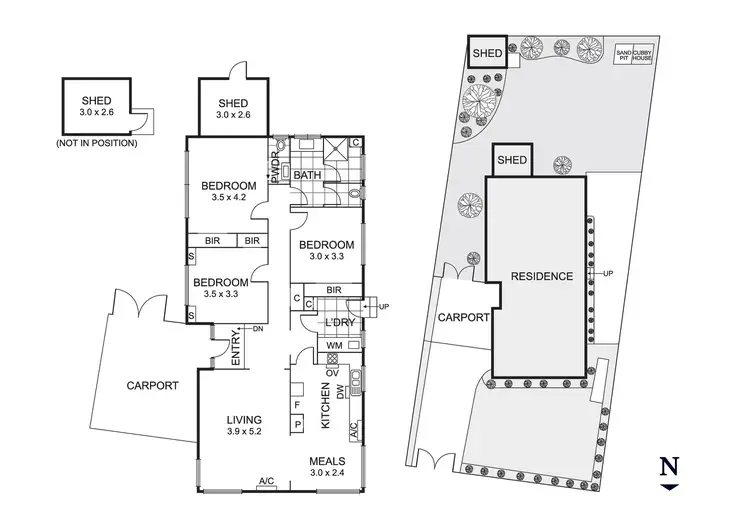 Floorplan of Homely house listing, 12 Lord Avenue, Dingley Village VIC 3172