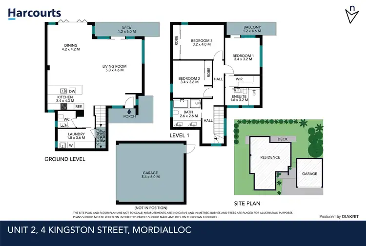 Floorplan of Homely townhouse listing, 2/4 Kingston Street, Mordialloc VIC 3195