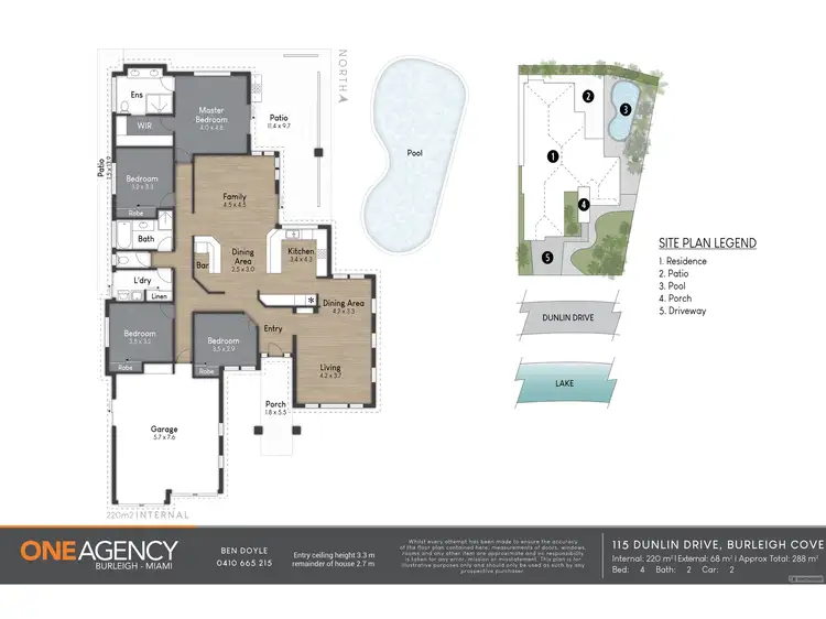 Floorplan of Homely house listing, 115 Dunlin Drive, Burleigh Waters QLD 4220