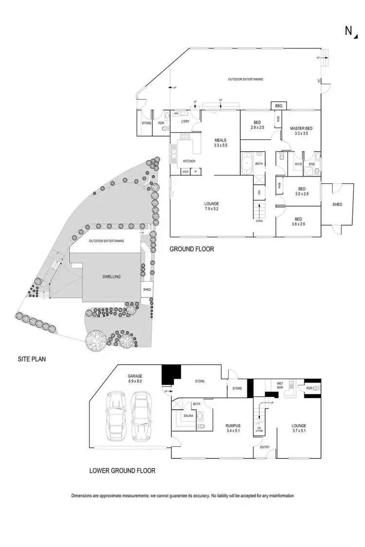 Floorplan of Homely house listing, 14 Templemore Drive, Templestowe VIC 3106