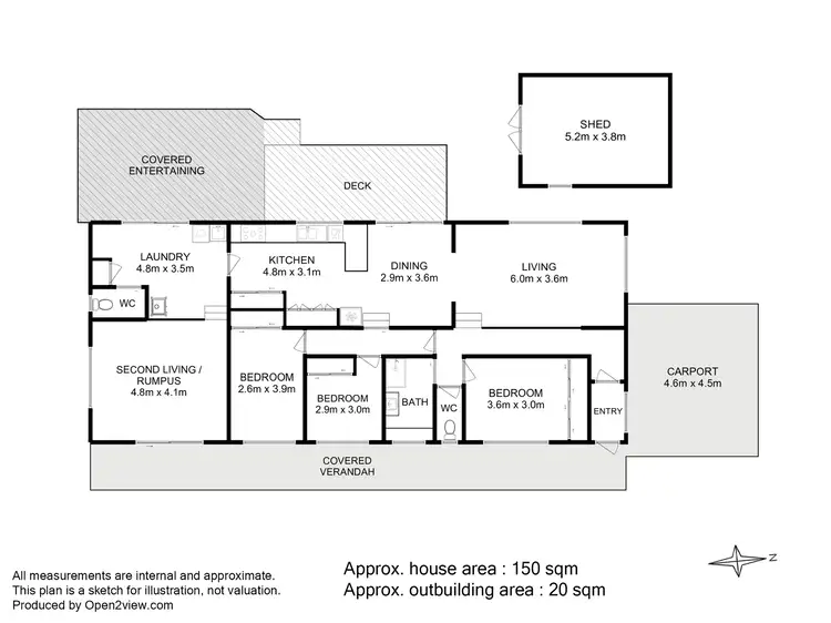 Floorplan of Homely house listing, 12 North Street, Dodges Ferry TAS 7173