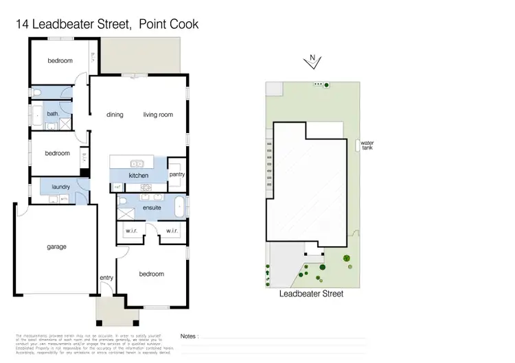 Floorplan of Homely house listing, 14 Leadbeater Street, Point Cook VIC 3030