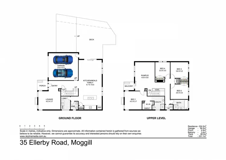 Floorplan of Homely house listing, 35 Ellerby Road, Moggill QLD 4070