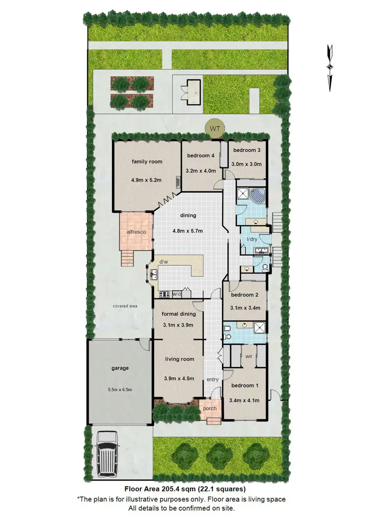 Floorplan of Homely house listing, 18 Owen Street, Mitcham VIC 3132