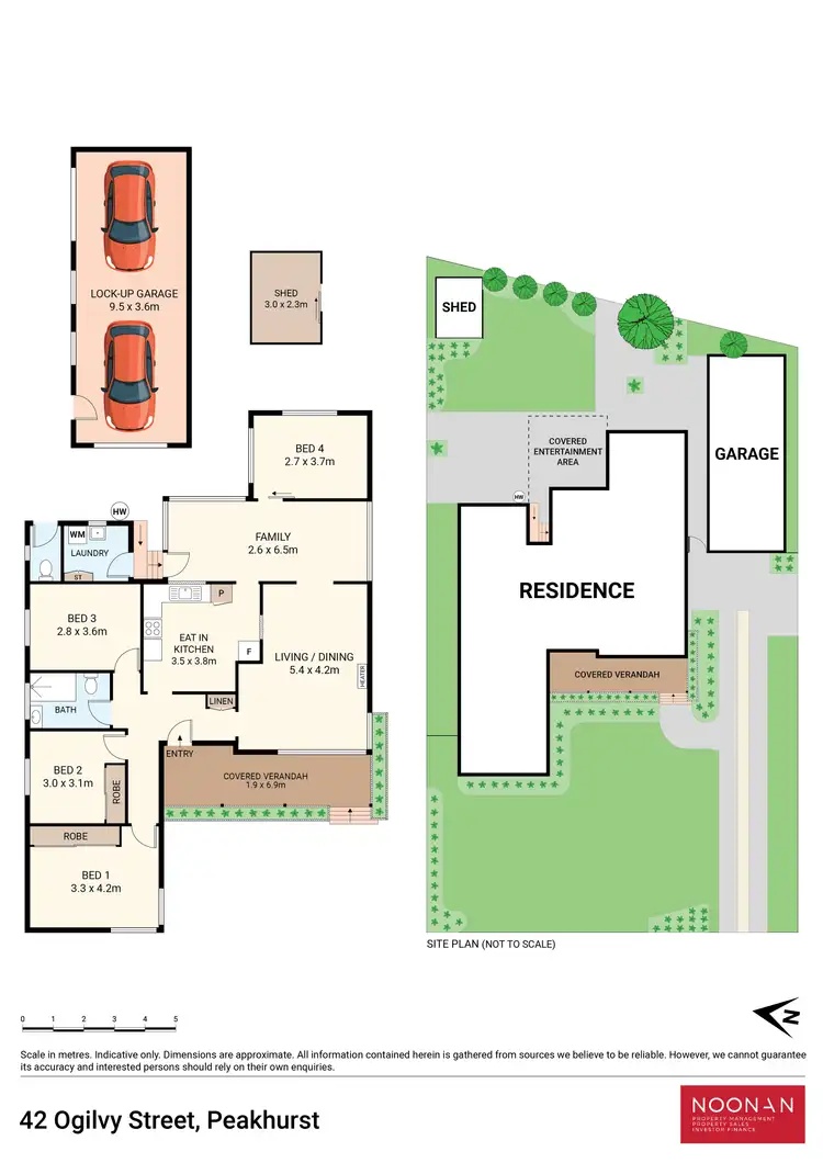 Floorplan of Homely house listing, 42 Ogilvy Street, Peakhurst NSW 2210