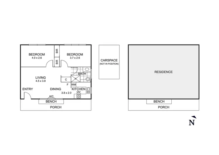 Floorplan of Homely apartment listing, 5/34 Nepean Highway, Aspendale VIC 3195