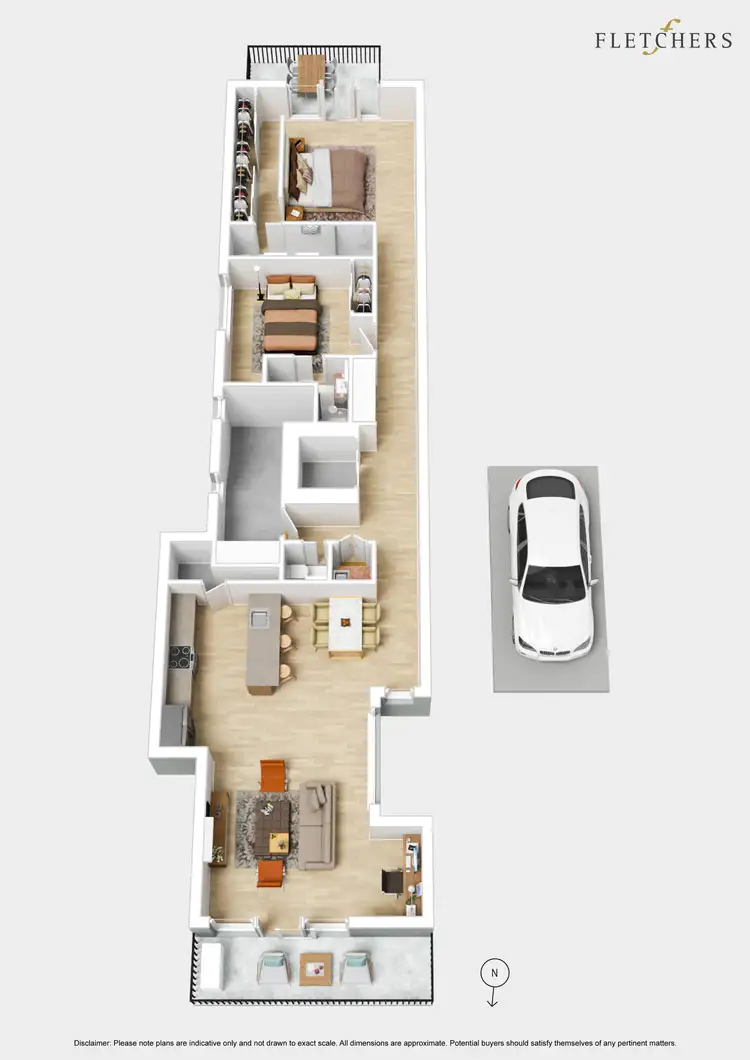 Floorplan of Homely apartment listing, 5/625 Glen Huntly Road, Caulfield VIC 3162