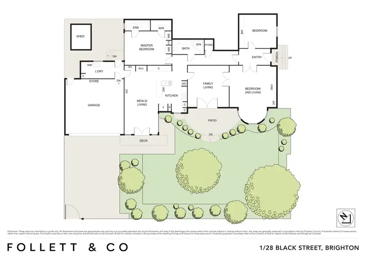 Floorplan of Homely apartment listing, 1/28 Black Street, Brighton VIC 3186