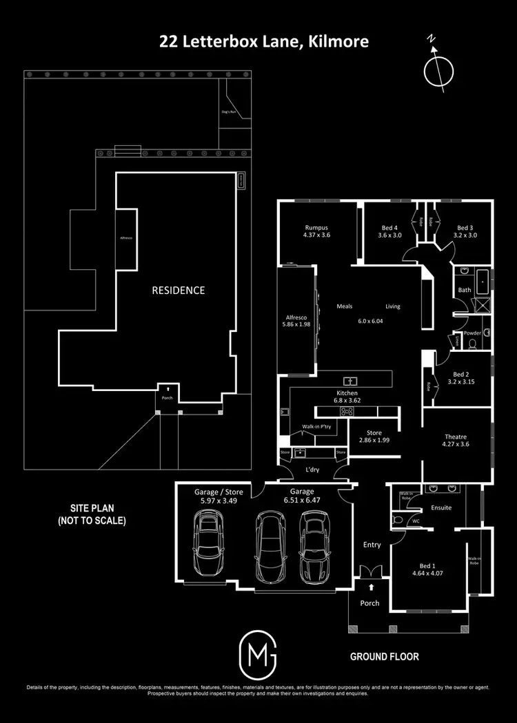 Floorplan of Homely house listing, 22 Letterbox Lane, Kilmore VIC 3764