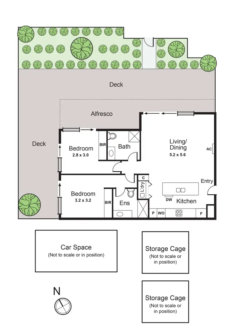 Floorplan of Homely apartment listing, G01/79 Mitchell Street, Bentleigh VIC 3204