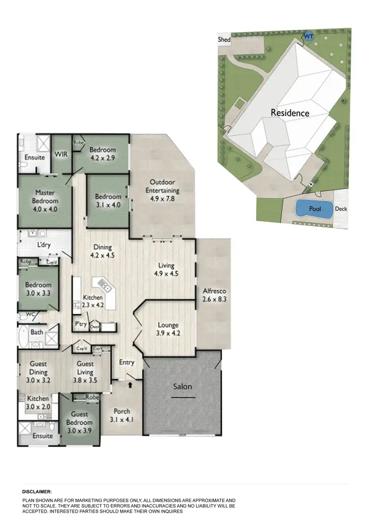 Floorplan of Homely house listing, 33 Greenlinks Crescent, Narangba QLD 4504