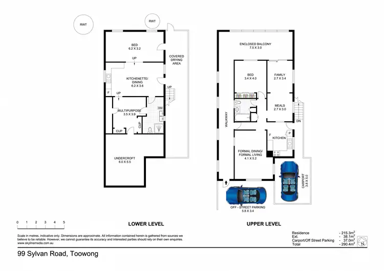 Floorplan of Homely house listing, 99 Sylvan Road, Toowong QLD 4066