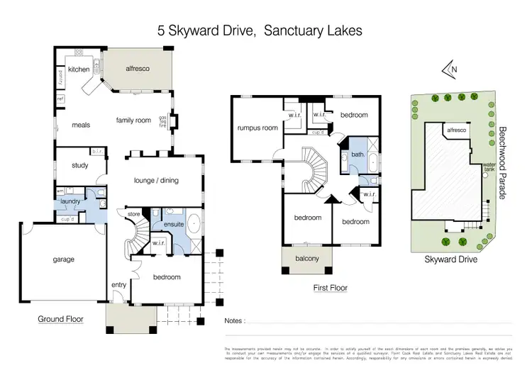 Floorplan of Homely house listing, 5 Skyward Drive, Sanctuary Lakes VIC 3030