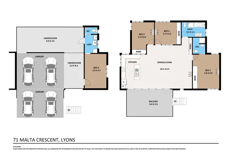 Floorplan of Homely house listing, 71 Matla Crescent, Lyons NT 810