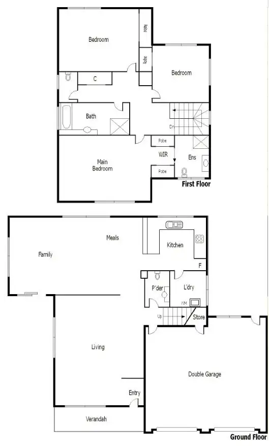 Floorplan of Homely house listing, 10 Bowles Avenue, Caulfield North VIC 3161