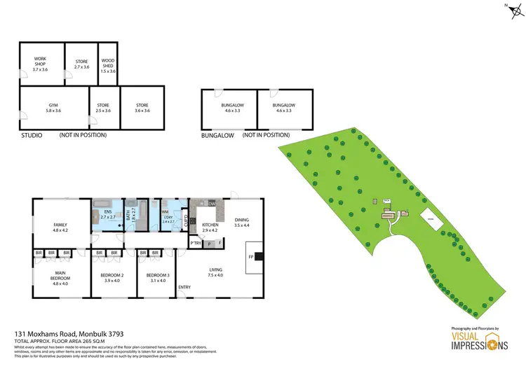 Floorplan of Homely house listing, 131 Moxhams Road, Monbulk VIC 3793