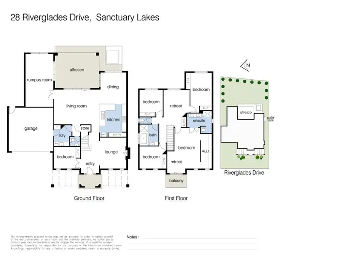 Floorplan of Homely house listing, 28 Riverglades Drive, Sanctuary Lakes VIC 3030