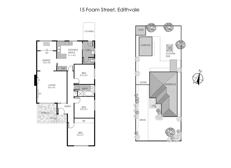 Floorplan of Homely house listing, 15 Foam Street, Aspendale VIC 3195