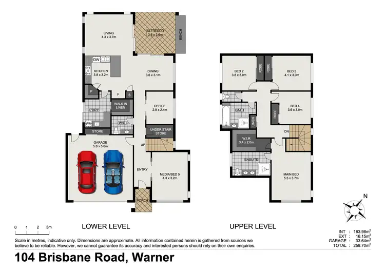 Floorplan of Homely house listing, 104 Brisbane Road, Warner QLD 4500
