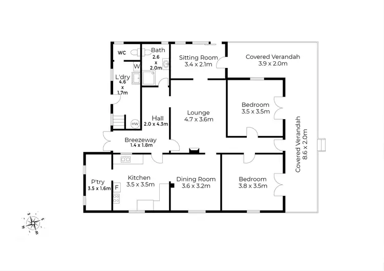 Floorplan of Homely house listing, 24 Surry Street, Coraki NSW 2471