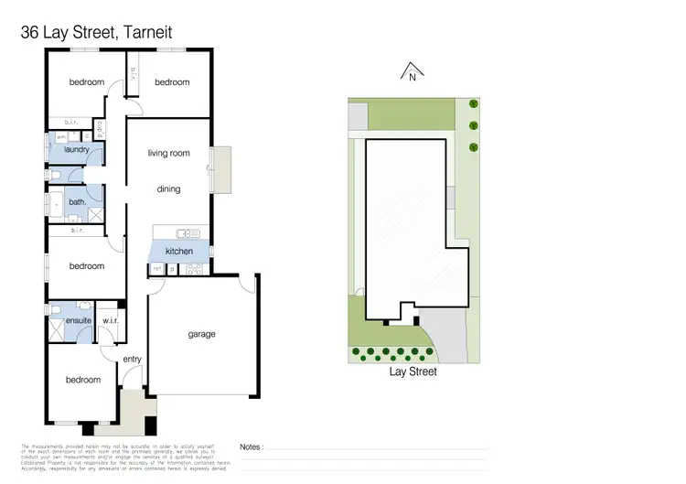 Floorplan of Homely house listing, 36 Lay Street, Tarneit VIC 3029