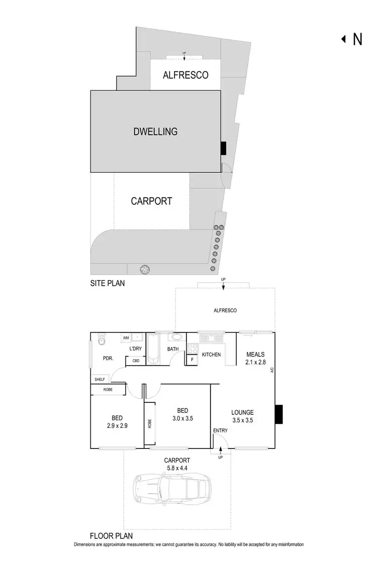 Floorplan of Homely house listing, 53B Mountain View Road, Kilsyth VIC 3137