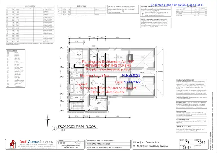 Floorplan of Homely house listing, 39 Vincent Street North, Daylesford VIC 3460