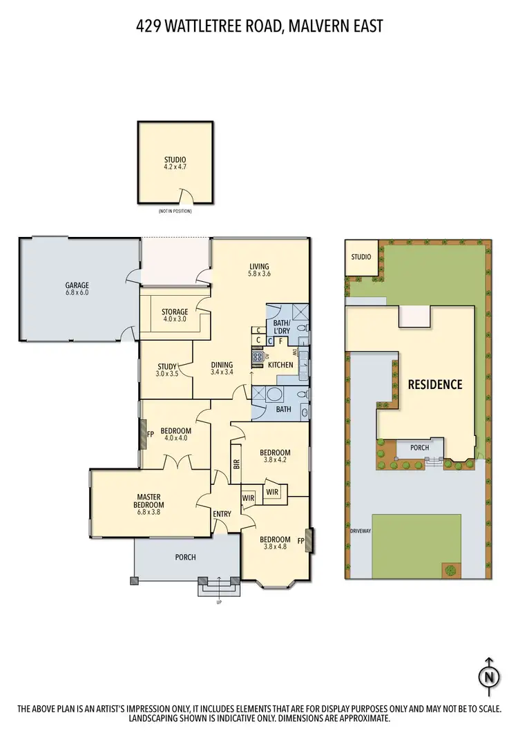 Floorplan of Homely house listing, 429 Wattletree Road, Malvern East VIC 3145