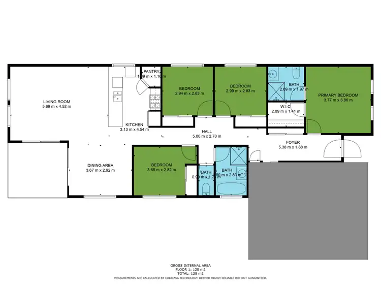 Floorplan of Homely house listing, 11 Toby Close, Kallangur QLD 4503