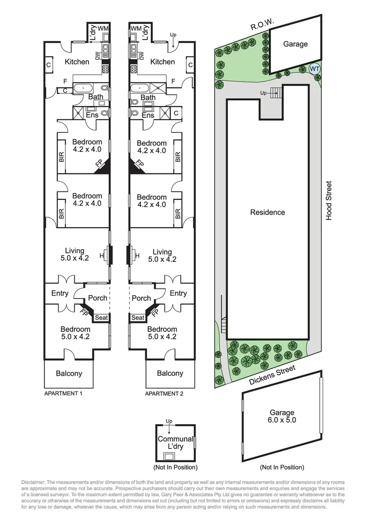 Floorplan of Homely block of units listing, 1-4/73 Dickens Street, Elwood VIC 3184