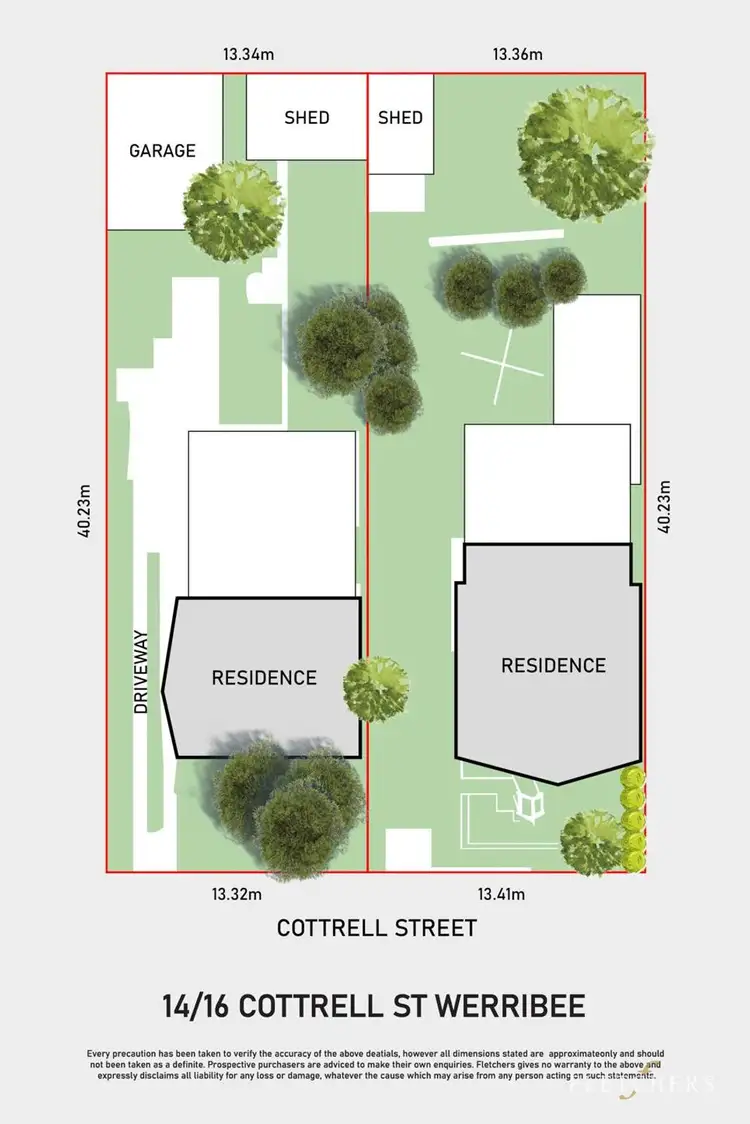 Floorplan of Homely house listing, 14-16 Cottrell Street, Werribee VIC 3030