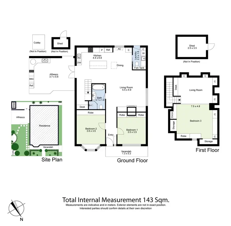 Floorplan of Homely house listing, 14 Creswick Street, Footscray VIC 3011