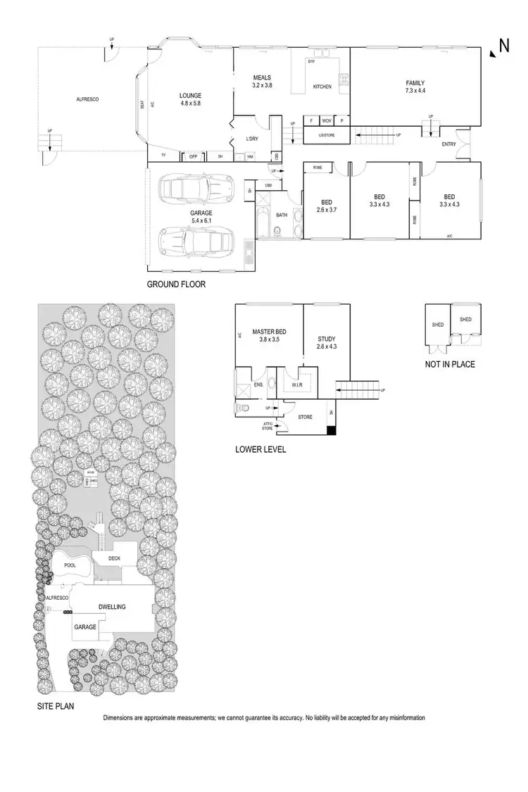 Floorplan of Homely house listing, 22-24 Drayton Crescent, Park Orchards VIC 3114