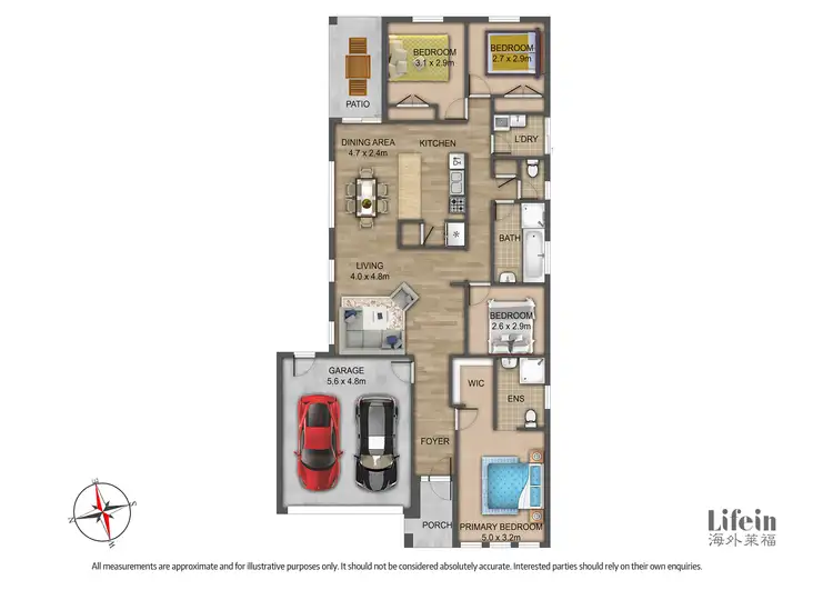 Floorplan of Homely house listing, 10 Persimmon Way, Doreen VIC 3754