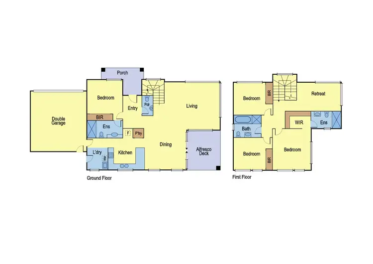 Floorplan of Homely house listing, 4/286 - 288 St Helena Road, St Helena VIC 3088