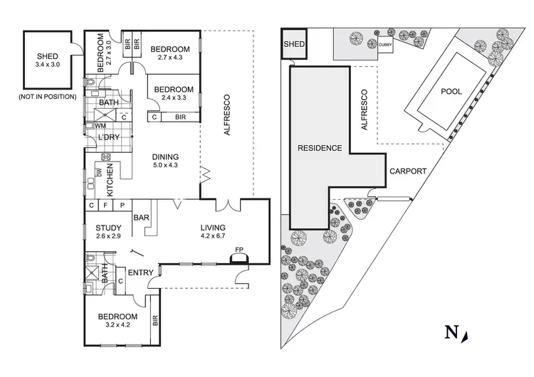 Floorplan of Homely house listing, 113 Ella Grove, Edithvale VIC 3196