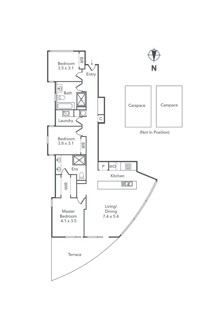 Floorplan of Homely apartment listing, 5/119 Alexandra Avenue, South Yarra VIC 3141