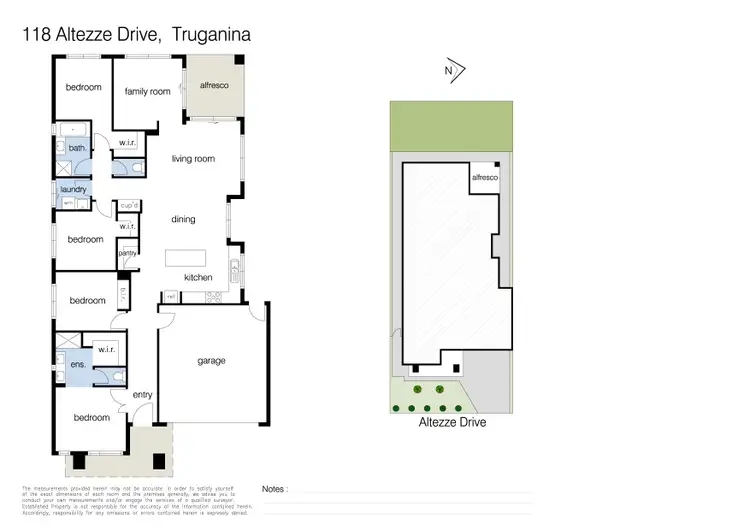 Floorplan of Homely house listing, 118 Altezze Drive, Truganina VIC 3029