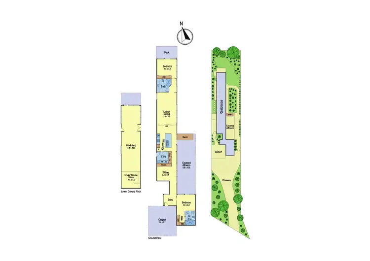 Floorplan of Homely house listing, 67 Old Eltham Road, Lower Plenty VIC 3093