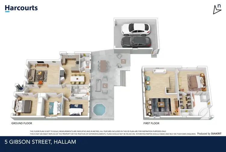 Floorplan of Homely house listing, 5 Gibson Street, Hallam VIC 3803