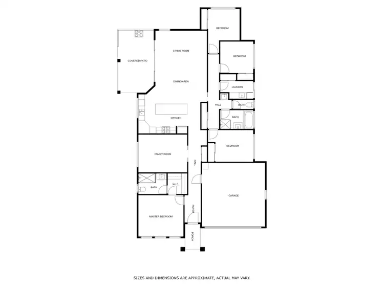 Floorplan of Homely house listing, 100 Songlark Crescent, Thurgoona NSW 2640