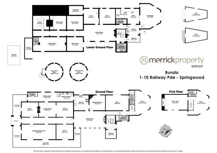 Floorplan of Homely house listing, 1-10 Railway Parade, Springwood NSW 2777
