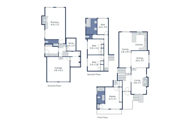 Floorplan of Homely house listing, 96 Army Road, Boronia VIC 3155