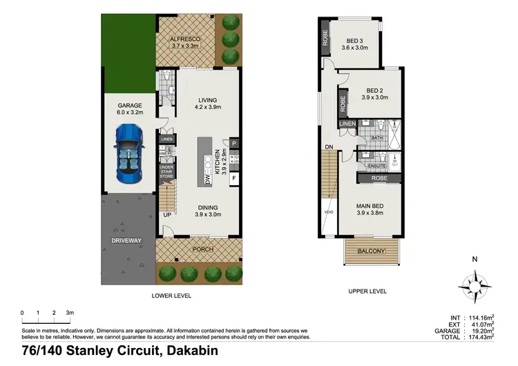 Floorplan of Homely house listing, 76/140 Alma Circuit, Dakabin QLD 4503