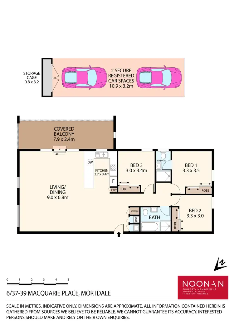 Floorplan of Homely apartment listing, 6/37-39 Macquarie Place, Mortdale NSW 2223