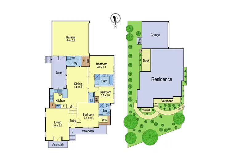 Floorplan of Homely unit listing, 1/50 Coventry Street, Montmorency VIC 3094