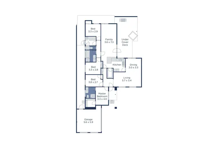 Floorplan of Homely house listing, 11 Cathies Lane, Wantirna South VIC 3152