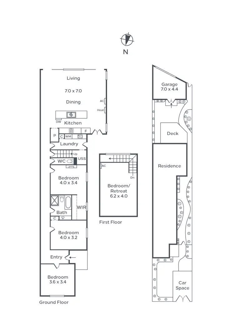 Floorplan of Homely house listing, 9 Wave Street, Elwood VIC 3184