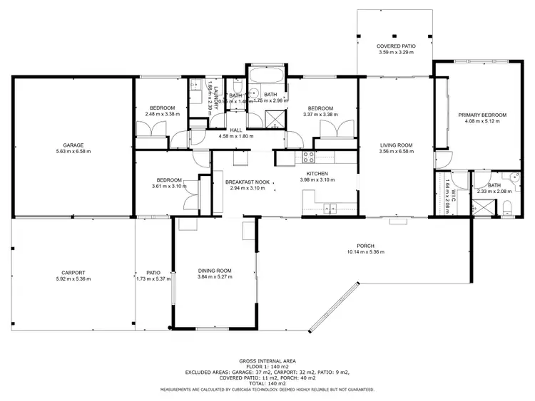 Floorplan of Homely rural property listing, 73 Campbell Road, East Deep Creek QLD 4570