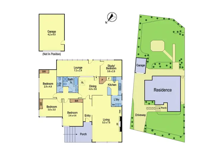 Floorplan of Homely house listing, 10 Carisbrook Crescent, Lower Plenty VIC 3093